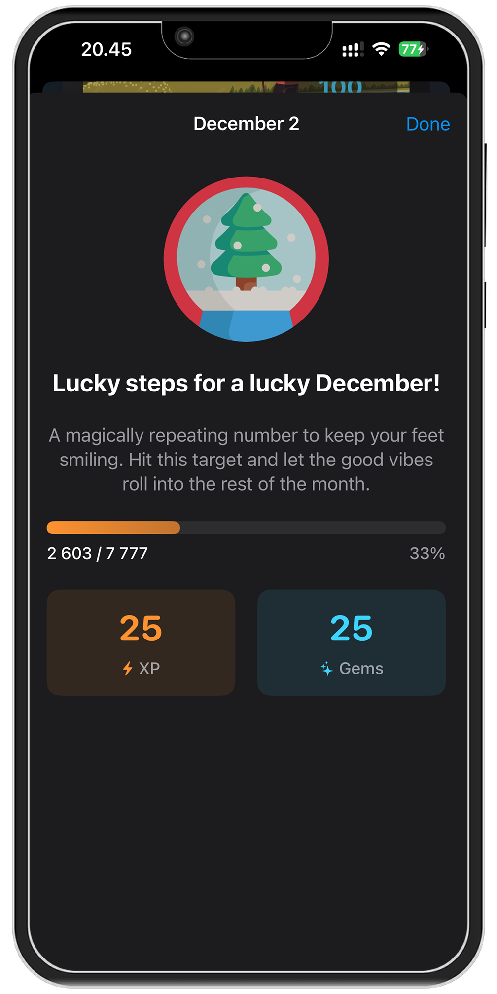 Periodic challenges that fit real life